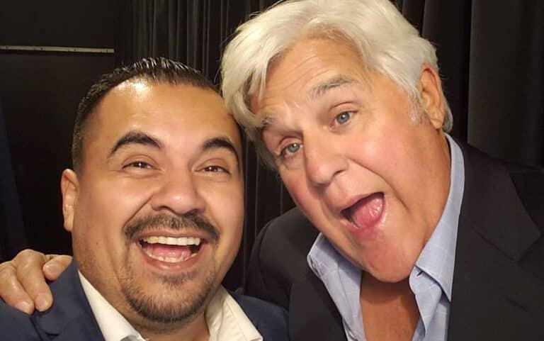 The Great Omar and Jay Leno at the Comedy & Magic Club